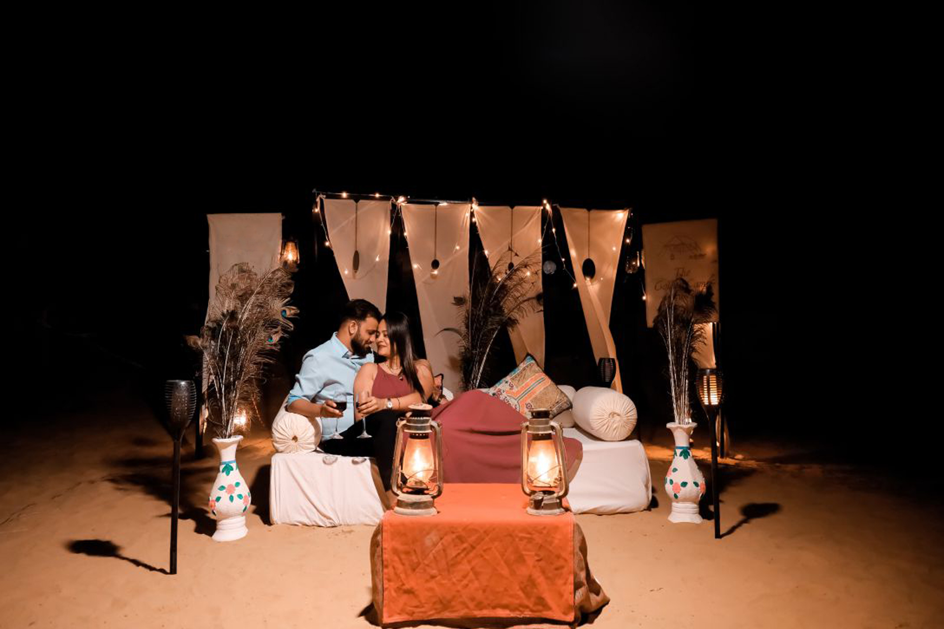 luxury desert camp in jaisalmer